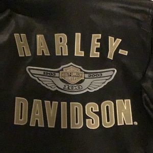 100th Anniv. Harley Davidson Men’s Leather Jacket